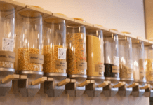 Eco-principles in one of London’s shops
