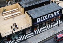 Eco-friendly shopping centre in London