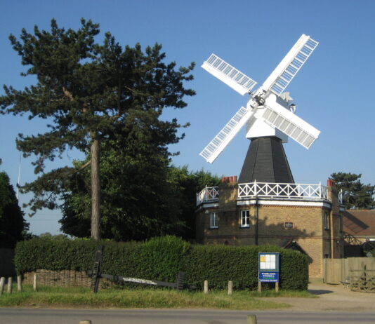 Wimbledon Windmill — архітектурний експеримент Чарльза Марча